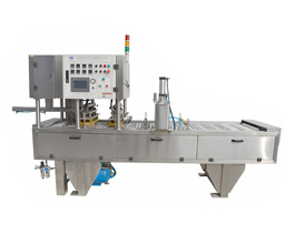 杯裝辣椒醬灌裝機Hot sauce filling machine,小身材大味道！